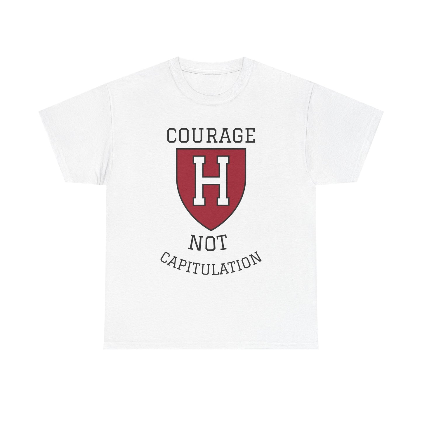 Courage Not Capitulation Unisex Heavy Cotton Tee