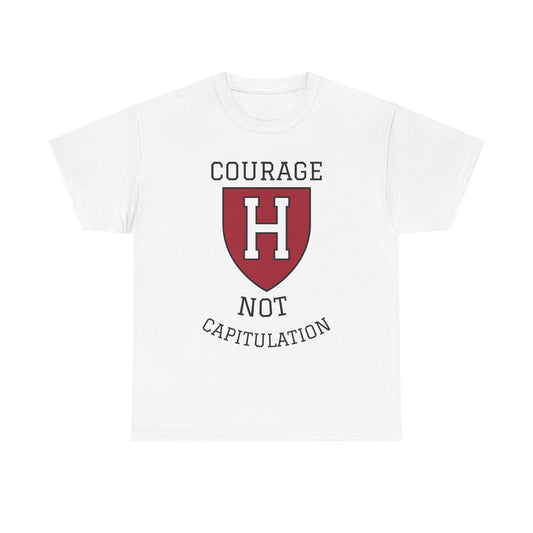 Courage Not Capitulation Unisex Heavy Cotton Tee