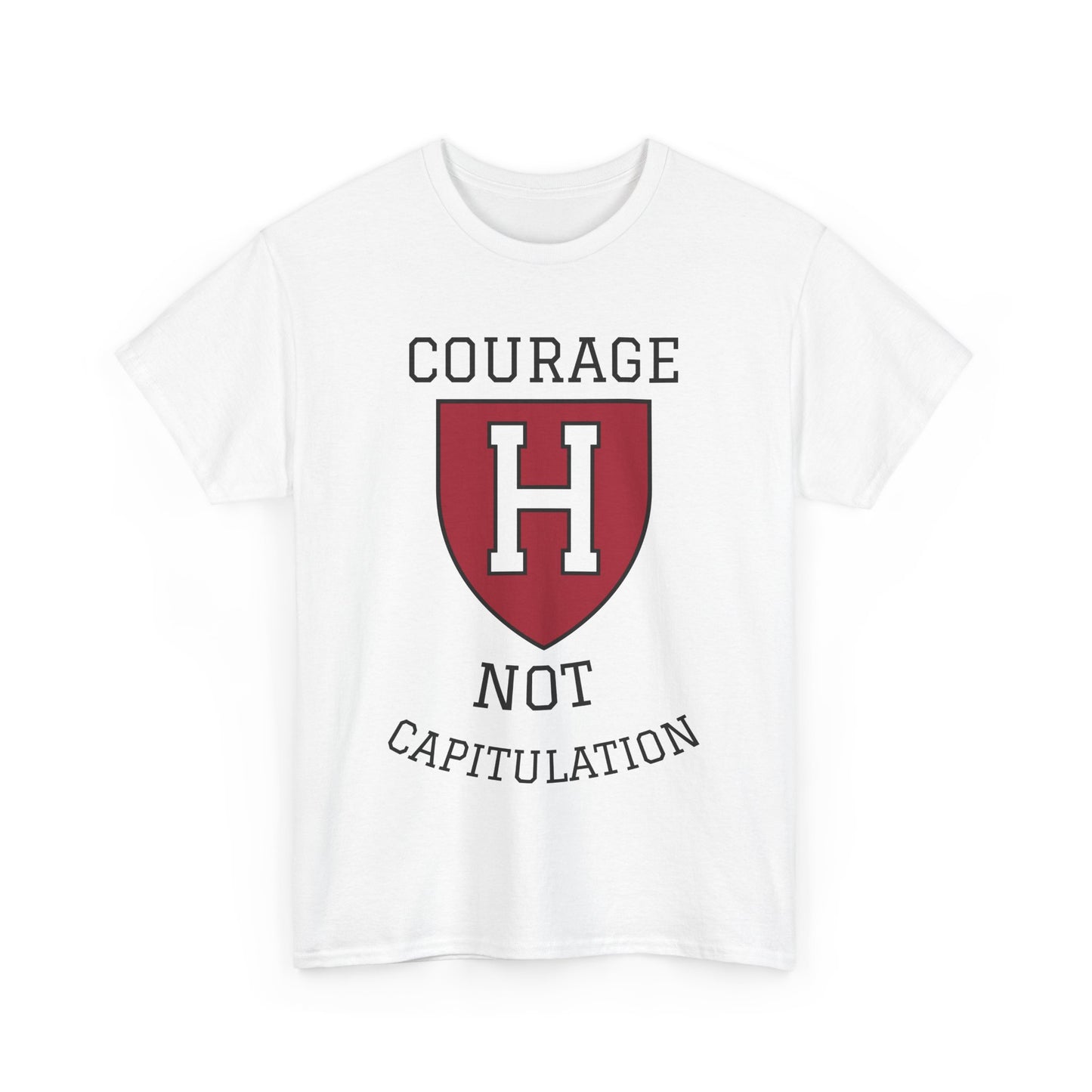 Courage Not Capitulation Unisex Heavy Cotton Tee